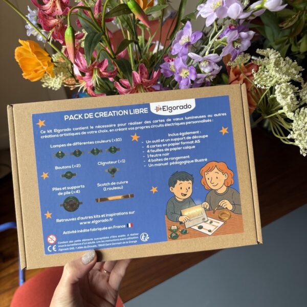 Pack de création libre (4 cartes)